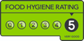 Rated 5 Food Hygiene